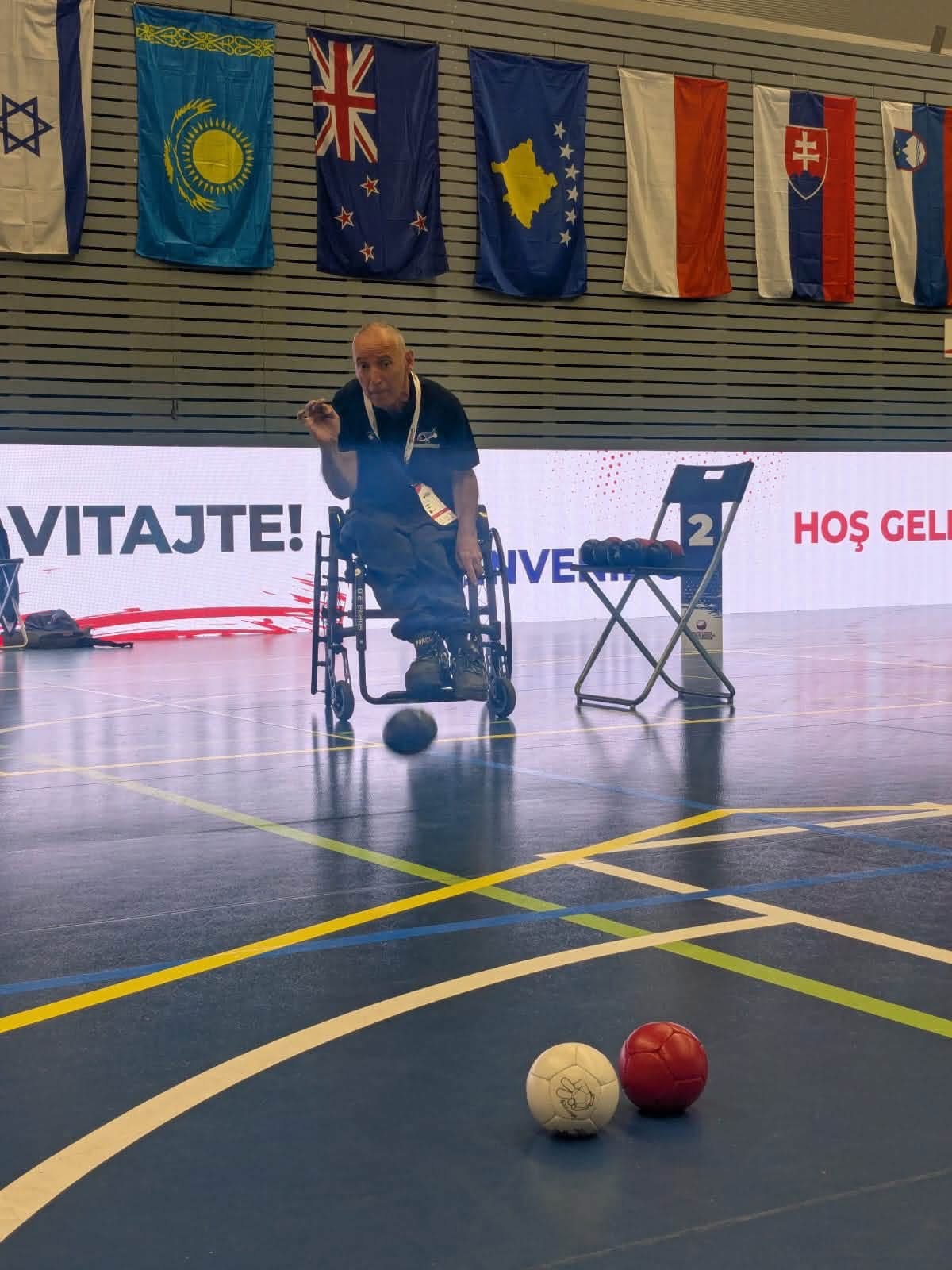 Sabri Çabra klasifikohet ndërkombëtarisht në kategorinë BC2 për pjesëmarrje në World Boccia Challenger Pilsen 2026