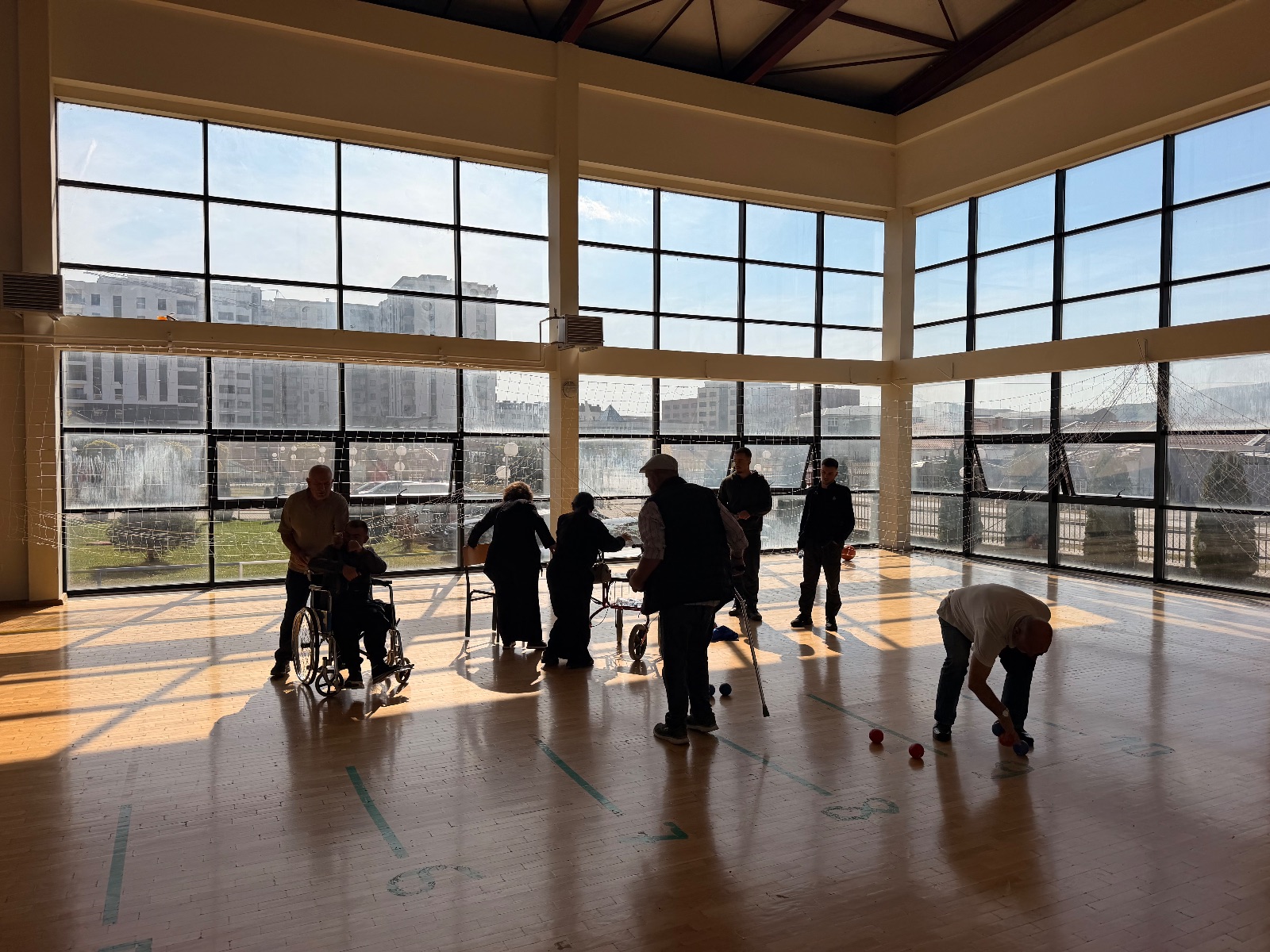 Boccia promovohet te personat me aftësi të kufizuara në Mitrovicë — foto 2