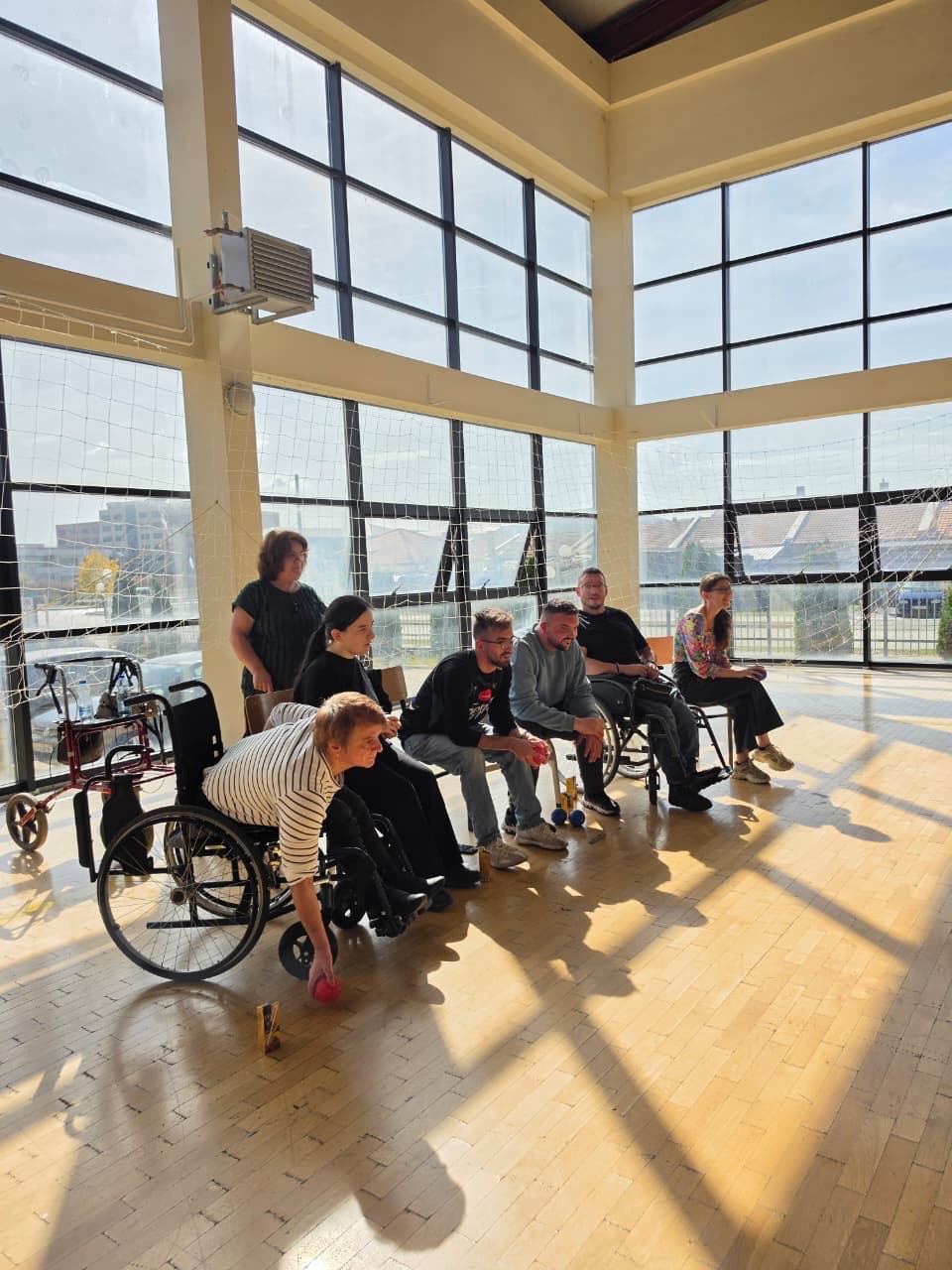 Boccia promovohet te personat me aftësi të kufizuara në Mitrovicë — foto 3